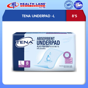 TENA UNDERPAD 8'S-L